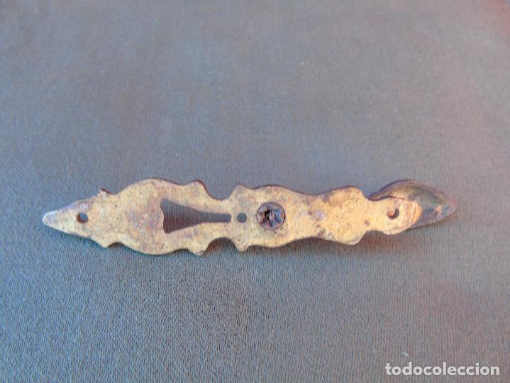 Antig&uuml;edades: ANTIGUO TIRADOR, DE BRONCE. - Foto 3