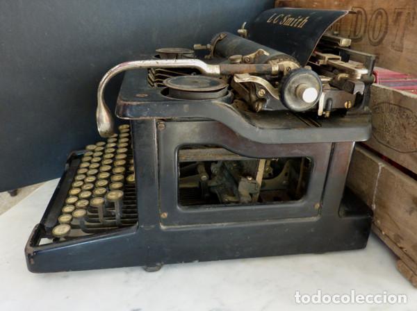 Antig&uuml;edades: M&aacute;quina de escribir LC Smith 8 - Foto 4