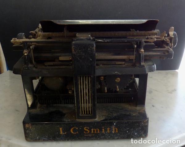Antig&uuml;edades: M&aacute;quina de escribir LC Smith 8 - Foto 5
