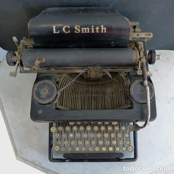 Antig&uuml;edades: M&aacute;quina de escribir LC Smith 8 - Foto 6