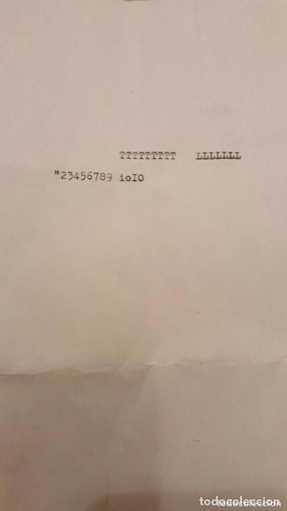 Antig&uuml;edades: MAQUINA DE ESCRIBIR PATRIA - Foto 6