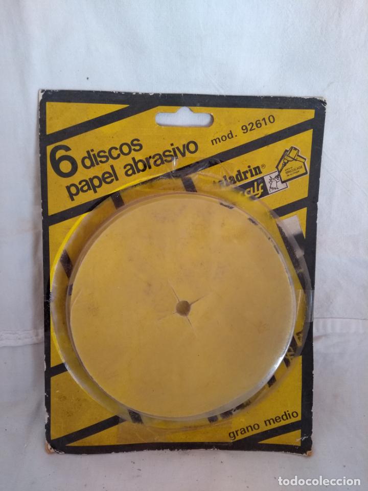 Antig&uuml;edades: Taladrin Casals. Plato + discos. - Foto 2