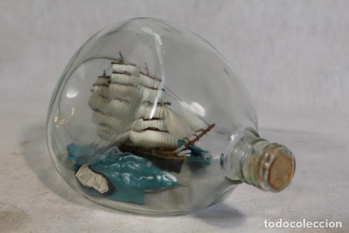 Antig&uuml;edades: barco cutty sark en botella - Foto 8