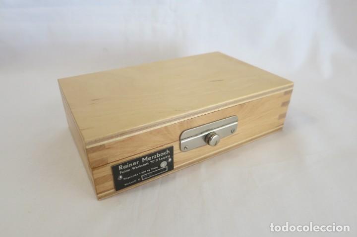 Antig&uuml;edades: caja de pesas en miligramos - Foto 4