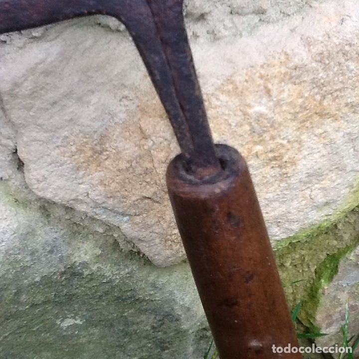 Antig&uuml;edades: Herramienta forja y madera - Foto 12