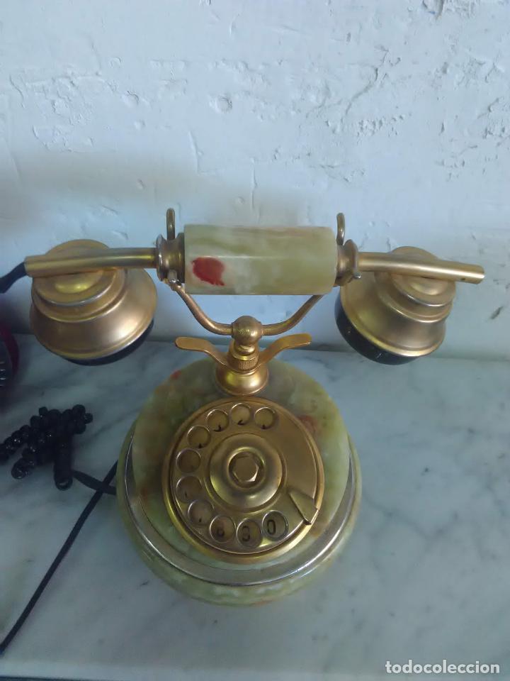 Tel&eacute;fonos: Telefono onix o jade piedra, funciona - Foto 2