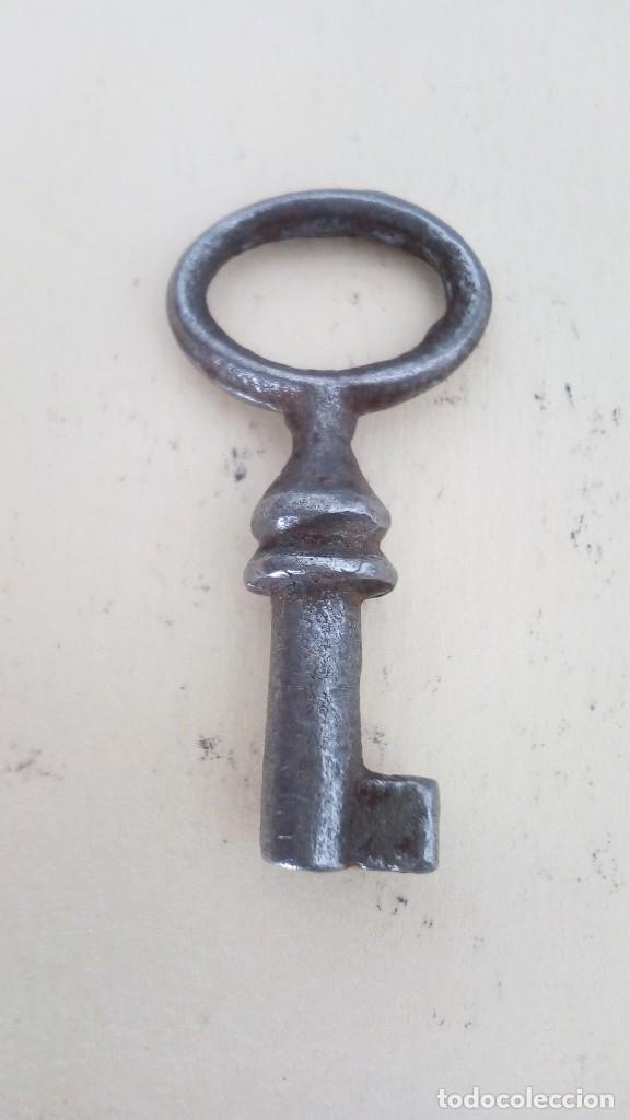 Antig&uuml;edades: LLAVE ANTIGUA HIERRO 3,15 CM - Foto 1