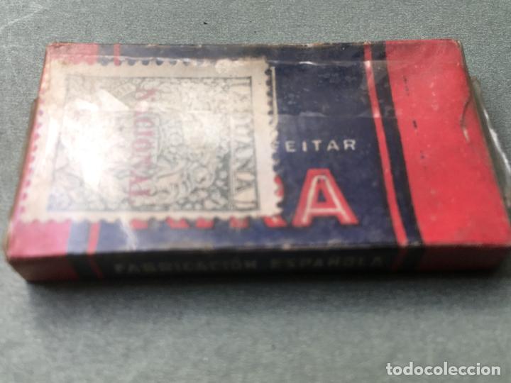 Antig&uuml;edades: CAJA PRECINTADA DE HOJAS DE AFEITAR KIRA - Foto 3