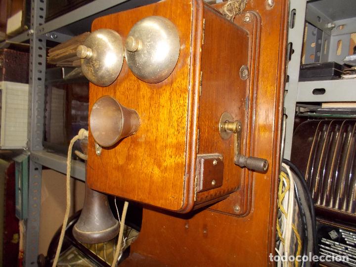 Tel&eacute;fonos: telefono de pared antiguo - Foto 4