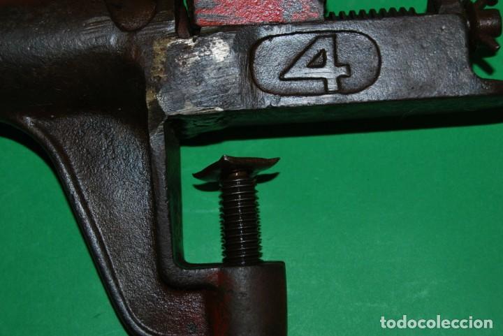 Antig&uuml;edades: TORNILLO DE TRABAJO ELMA N&ordm; 4 - TALLER - Foto 10