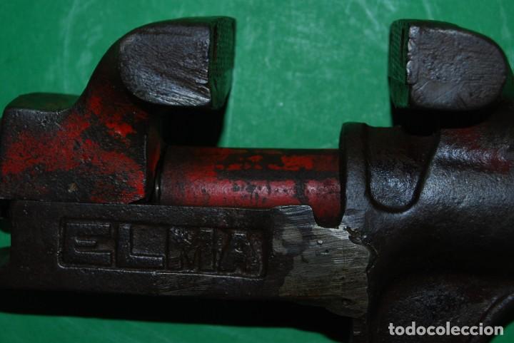 Antig&uuml;edades: TORNILLO DE TRABAJO ELMA N&ordm; 4 - TALLER - Foto 13