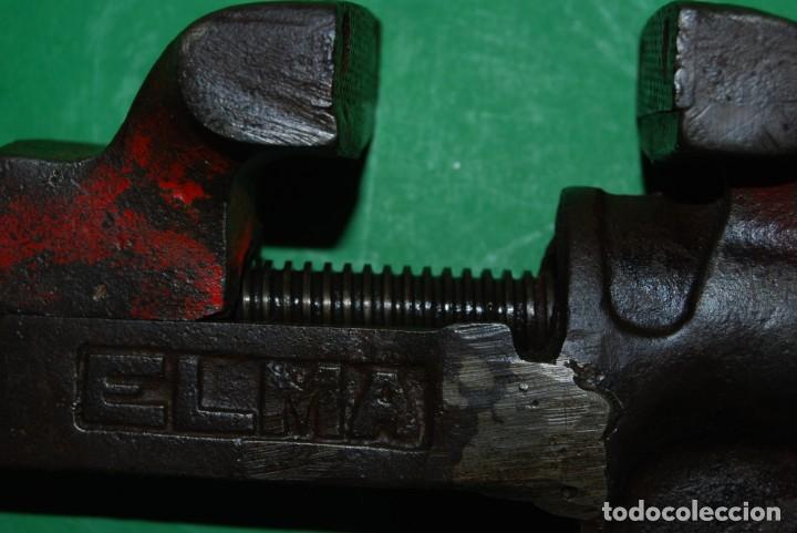 Antig&uuml;edades: TORNILLO DE TRABAJO ELMA N&ordm; 4 - TALLER - Foto 14