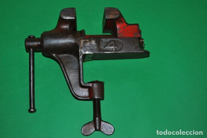 Antig&uuml;edades: TORNILLO DE TRABAJO ELMA N&ordm; 4 - TALLER - Foto 19