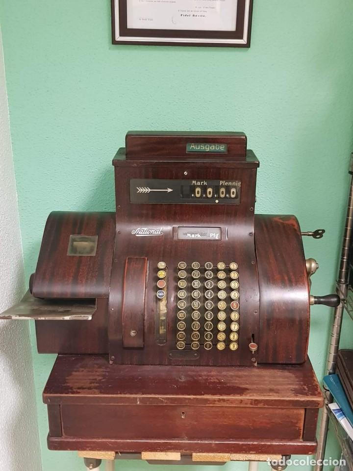 Antig&uuml;edades: CAJA REGISTRADORA NATIONAL - Foto 2