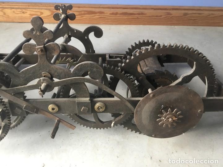 Antig&uuml;edades: MECANISMO DE RELOJ DE TORRE - Foto 3