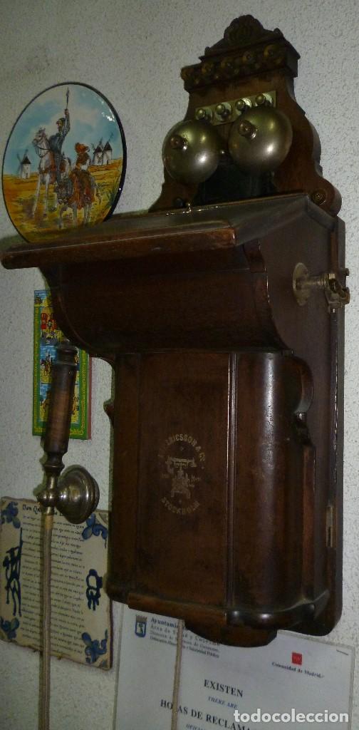 Tel&eacute;fonos: ANTIGUO TEL&Eacute;FONO ERICSSON DE PARED - Foto 7