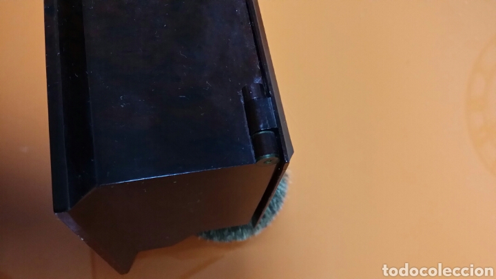 Antig&uuml;edades: Caja de baquelita para set de afeitado. - Foto 6