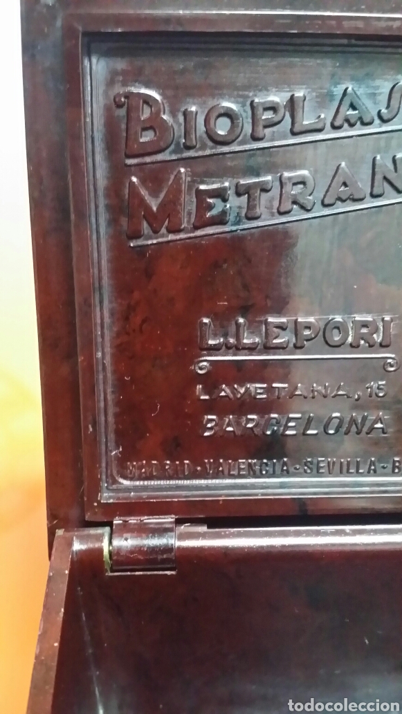 Antig&uuml;edades: Caja de baquelita para set de afeitado. - Foto 7