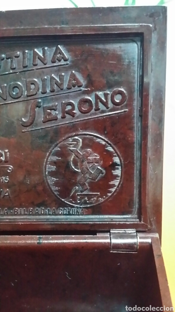 Antig&uuml;edades: Caja de baquelita para set de afeitado. - Foto 8