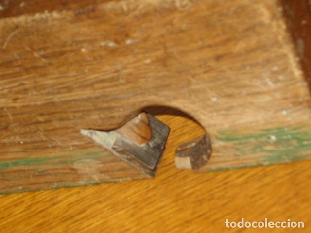 Antig&uuml;edades: CEPILLO DE CARPINTERO DE MADERA ANTIGUO. - Foto 5