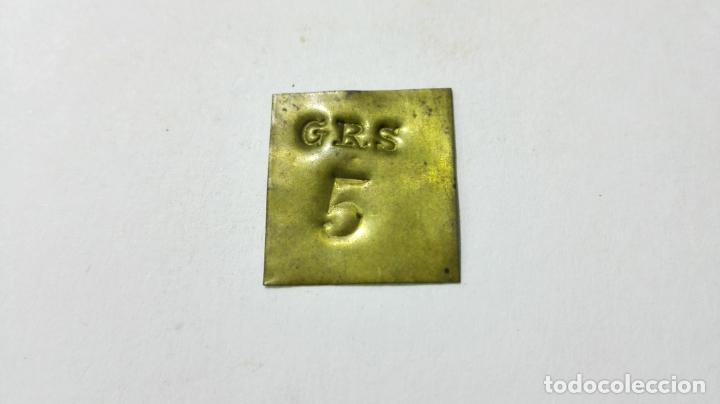 Antig&uuml;edades: PESA INGLESA 5 GRS - Foto 1