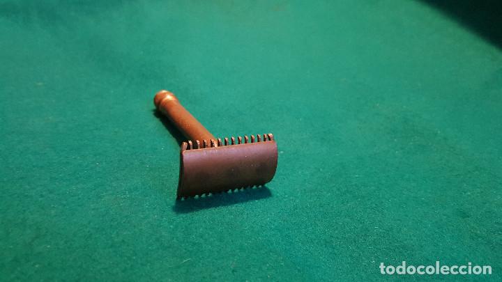 Antig&uuml;edades: MAQUINILLA GILLETTE BRONCE - Foto 4