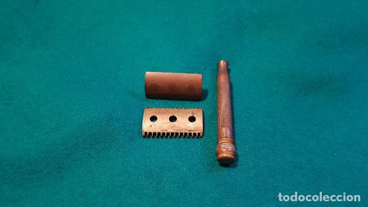 Antig&uuml;edades: MAQUINILLA GILLETTE BRONCE - Foto 5