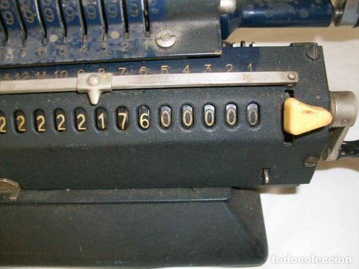 Antig&uuml;edades: REGISTRADORA ANTIGUA-MARCA ODHNER-DE HIERRO - Foto 9