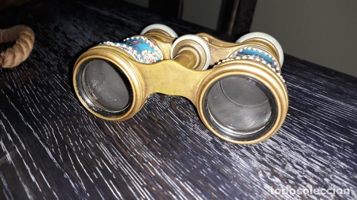Antig&uuml;edades: Binocular de opera esmaltado data 1875 - Foto 12