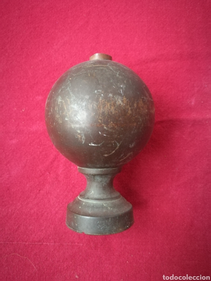 Antig&uuml;edades: BOLA REMATE BRONCE - Foto 2