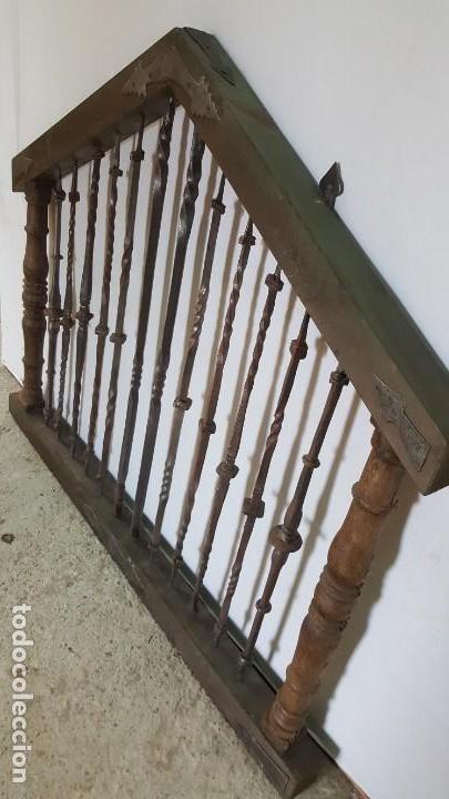 Antig&uuml;edades: Verja en hierro forjado antiguo - Foto 2