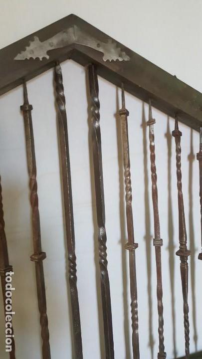 Antig&uuml;edades: Verja en hierro forjado antiguo - Foto 3