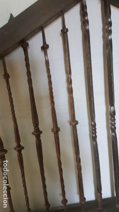 Antig&uuml;edades: Verja en hierro forjado antiguo - Foto 7