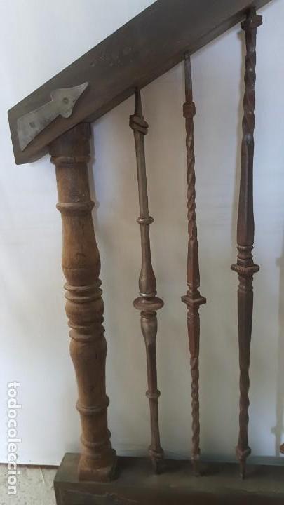 Antig&uuml;edades: Verja en hierro forjado antiguo - Foto 8