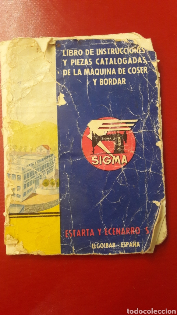 Antig&uuml;edades: Sigma libro instrucciones maquina coser estado regular - Foto 1