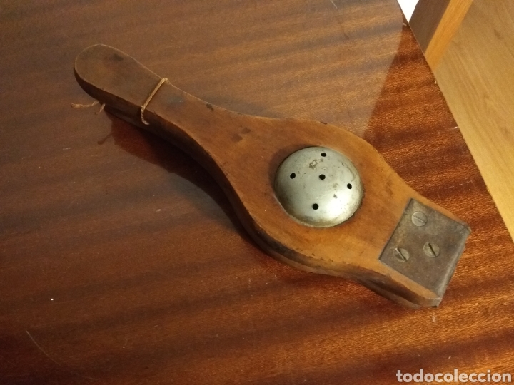 Antig&uuml;edades: Peculiar herramienta. Para prensar. 24 cms - Foto 1
