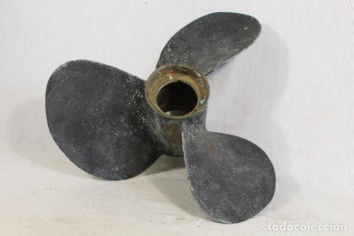 Antig&uuml;edades: elice de bronce 40cm. - Foto 2