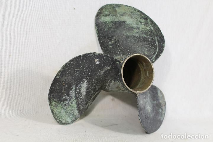 Antig&uuml;edades: elice de bronce 40cm. - Foto 3