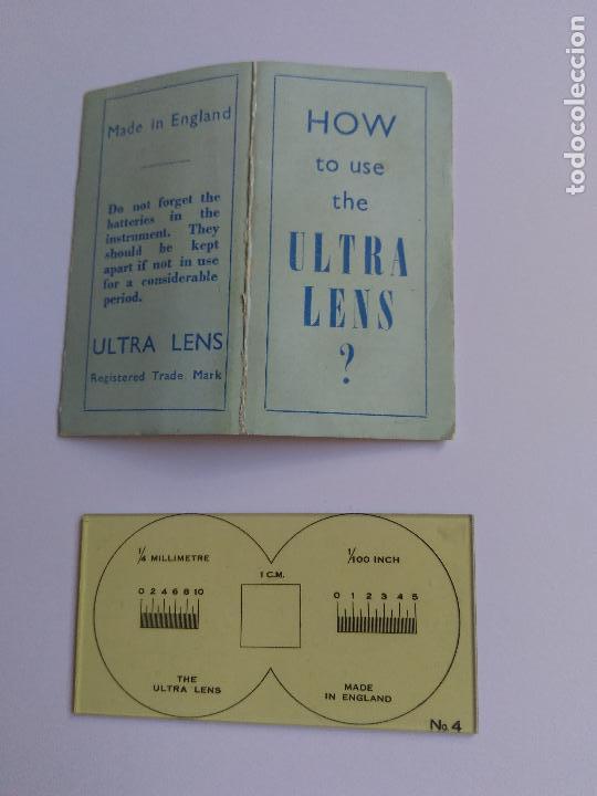 Antig&uuml;edades: LUPA FILATELICA CON LUZ - Foto 3