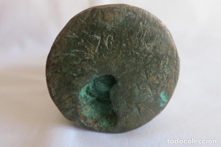 Antig&uuml;edades: pesa de 3 libras catalanas 1876 - Foto 3