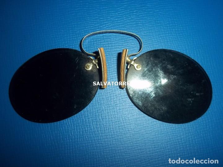 Antig&uuml;edades: ANTIGUAS GAFAS QUEVEDOS. DE SOL, SIN AUMENTOS, - Foto 3