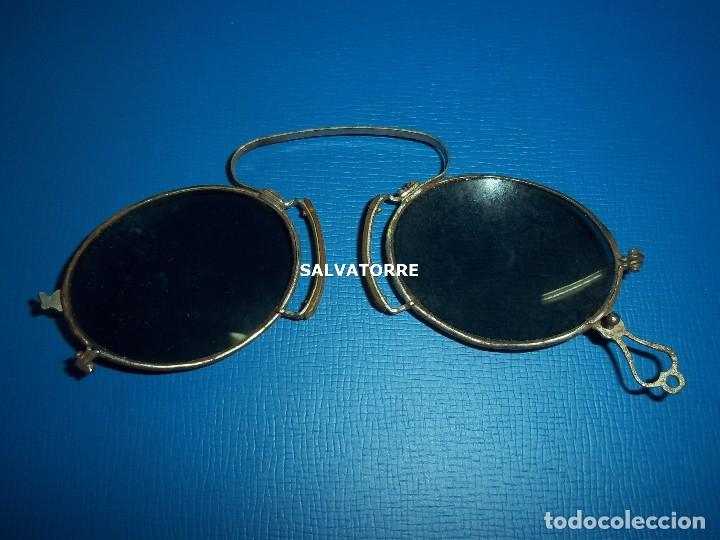 Antig&uuml;edades: ANTIGUAS GAFAS QUEVEDOS. DE SOL, SIN AUMENTOS, - Foto 2