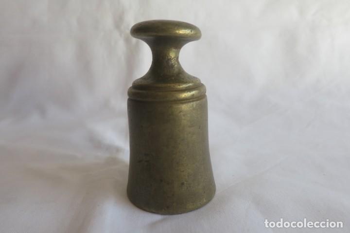 Antig&uuml;edades: pesa de 2 libras catalanas ca 1850 - Foto 1