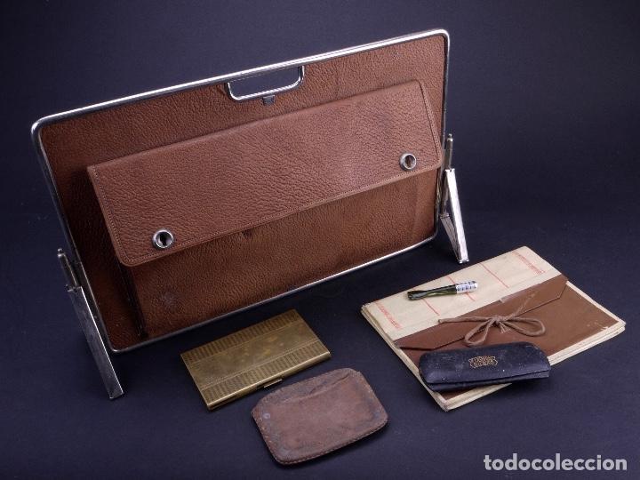 Antig&uuml;edades: BOLSO EQUIPAJE DE AFEITADO Y ASEO - Foto 13