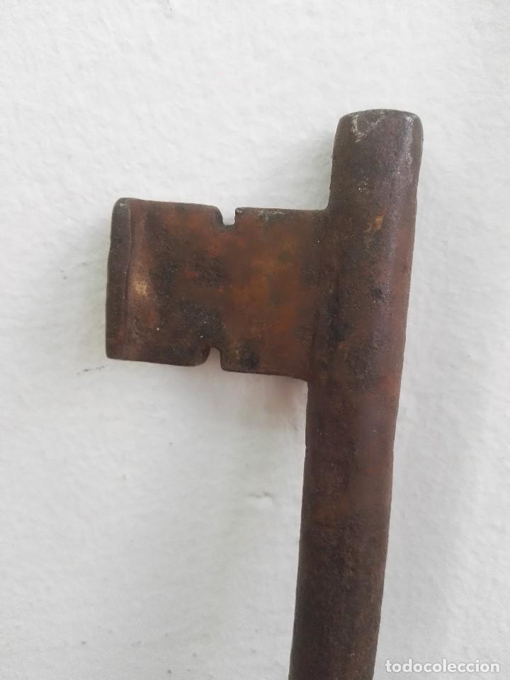 Antig&uuml;edades: Llave de hierro s.XVIII-XIX - Foto 2