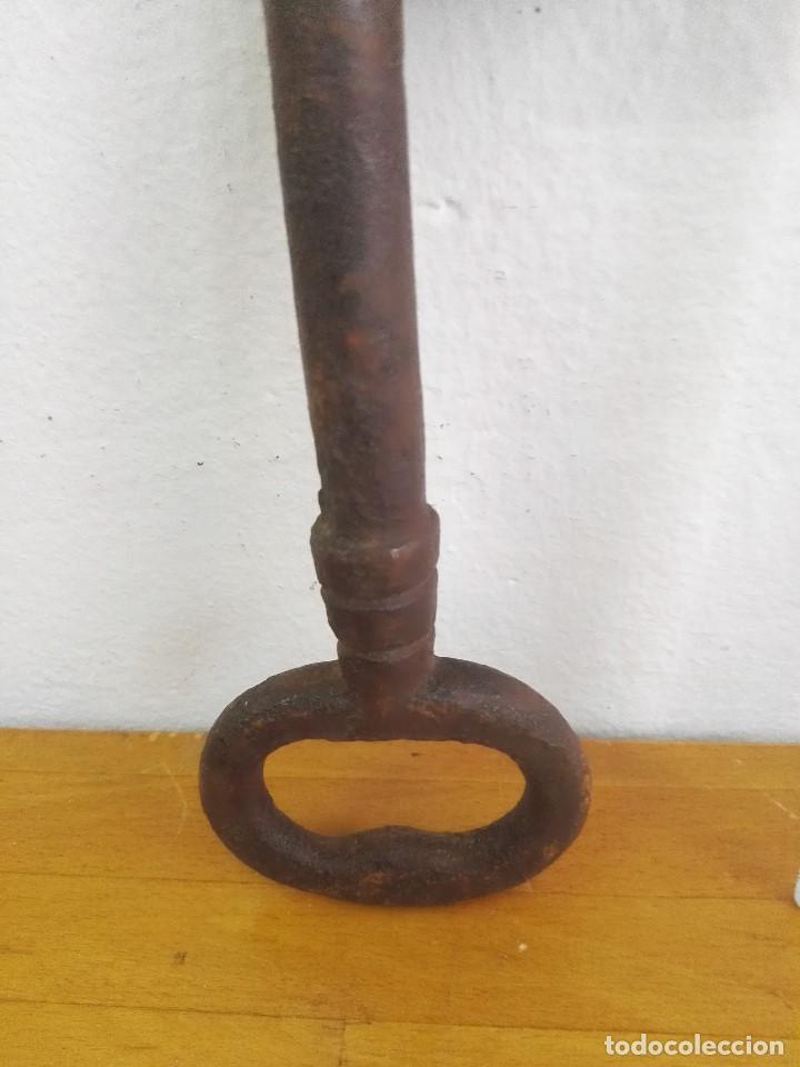 Antig&uuml;edades: Llave de hierro s.XVIII-XIX - Foto 5