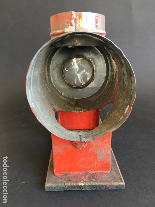 Antig&uuml;edades: ANTIGUA LINTERNA M&Aacute;GICA - Foto 4