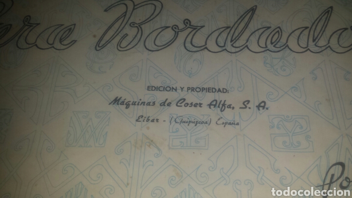 Antig&uuml;edades: Libro para Bordadoras Alfa - Foto 2