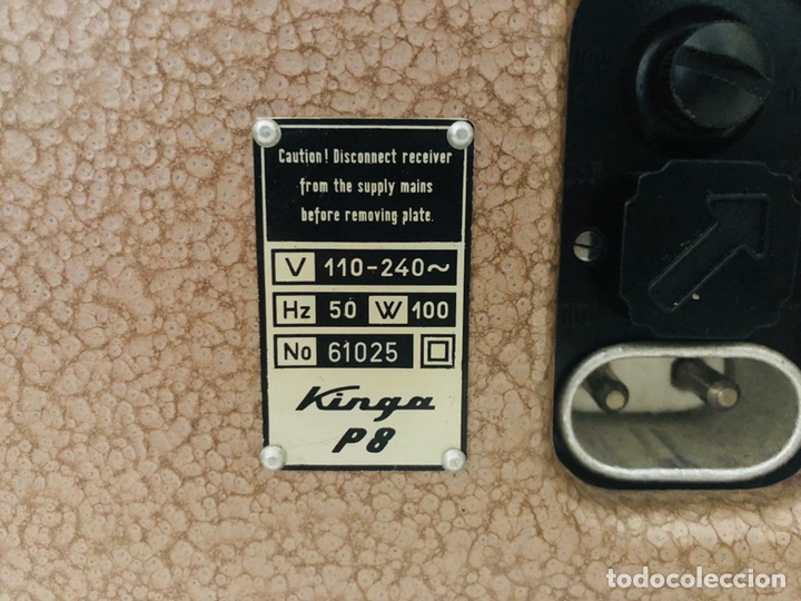 Antig&uuml;edades: Kinga P8 Proyector 1963 - Foto 16