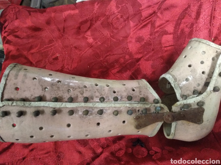Antig&uuml;edades: Ferula, pieza ortopedica principios XX - Foto 4